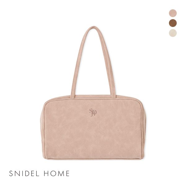 スナイデルホーム スウェードボストンバッグ SNIDEL HOME
