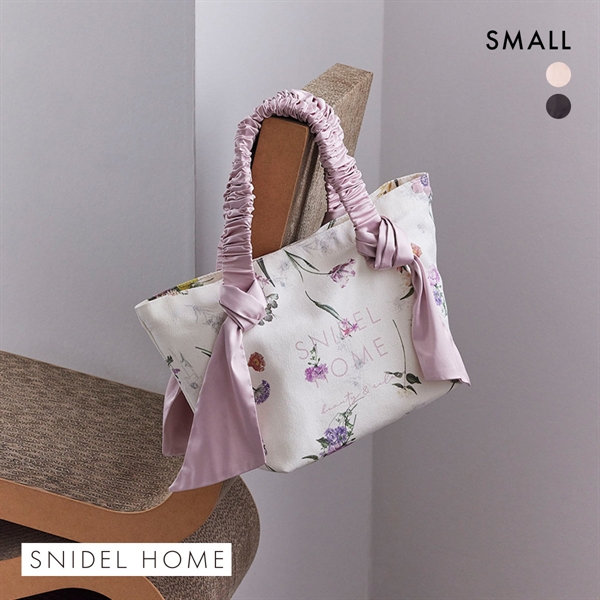 スナイデルホーム オーガニックキャンバストート SMALL Flower SNIDEL HOME