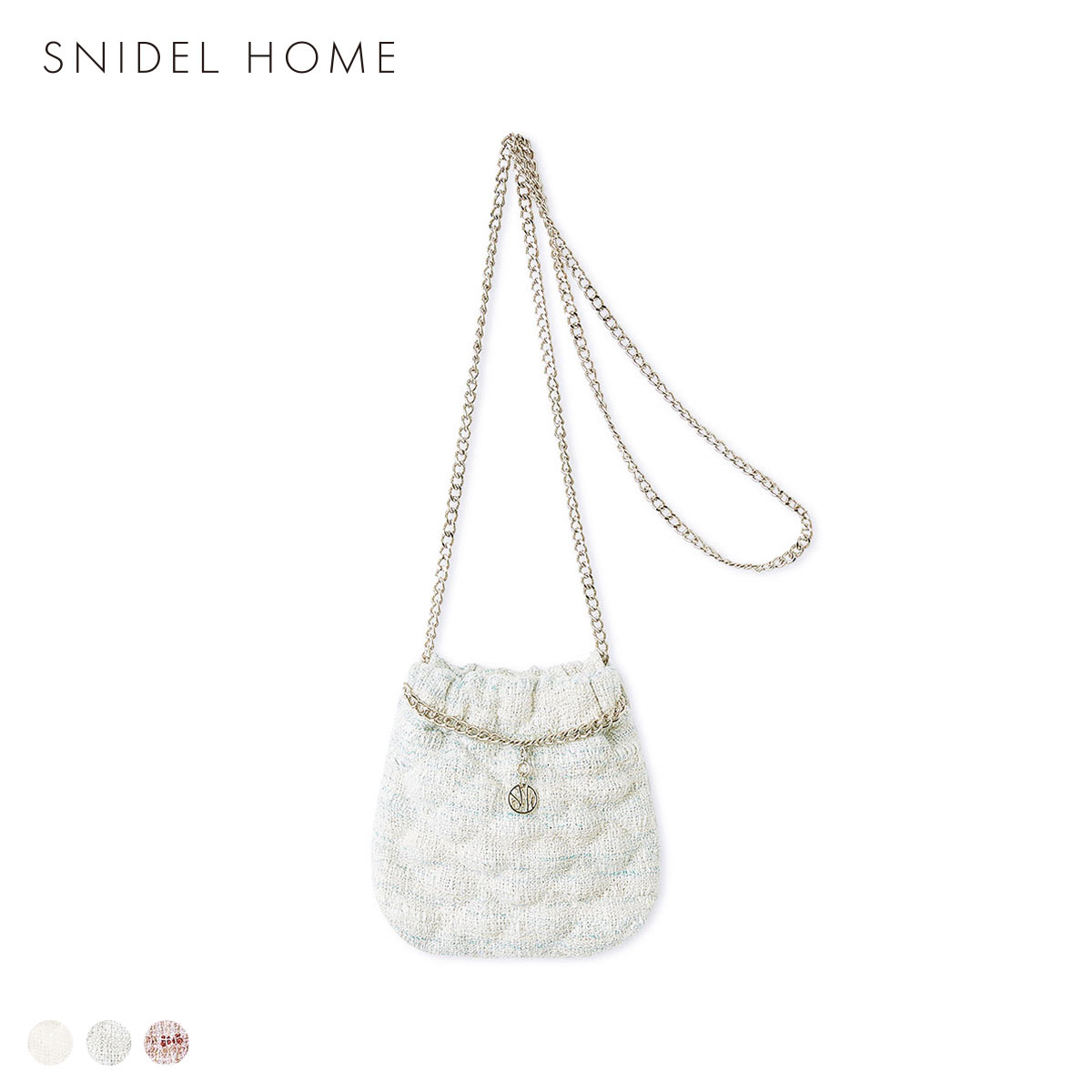 スナイデルホーム ツイードバッグ SNIDEL HOME(MI-ミント-Free)