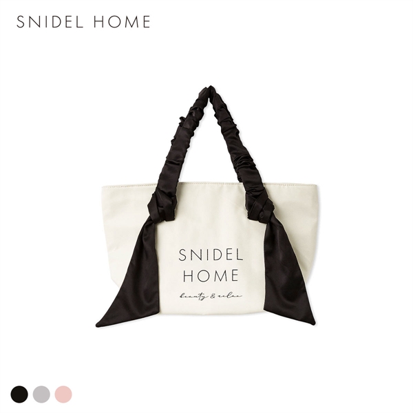 スナイデルホーム 保冷機能付き リボントートバック SNIDEL HOME