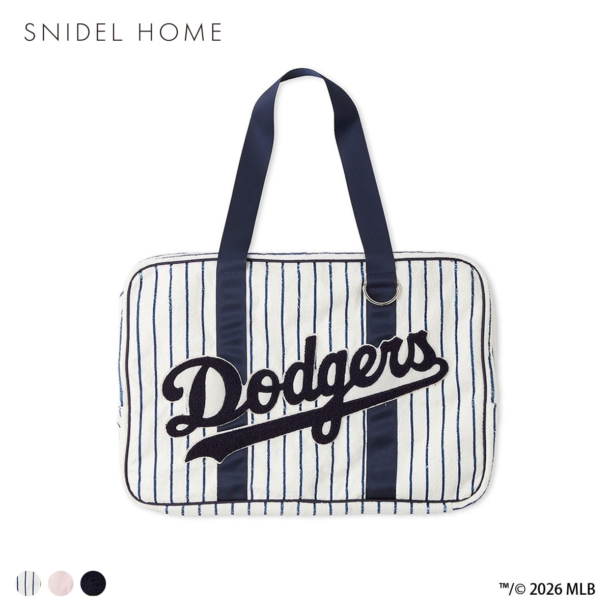 スナイデルホーム MLB パイルバッグ SNIDEL HOME(NV-ネイビー-Free)