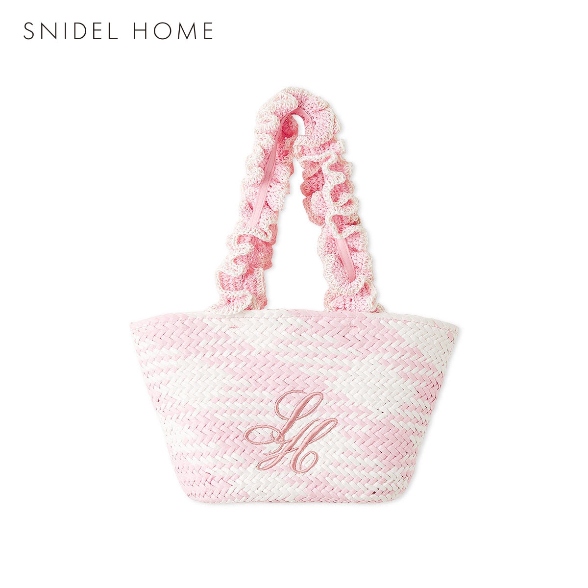 スナイデルホーム ペーパートートバッグ SNIDEL HOME(PI-ピンク-Free)