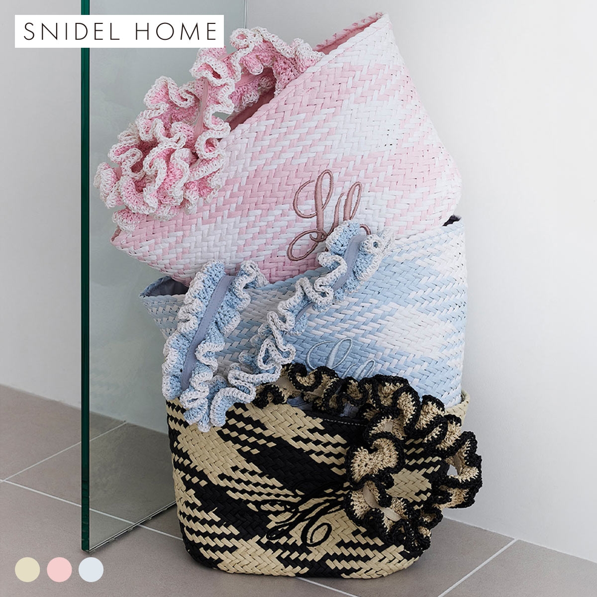スナイデルホーム ペーパートートバッグ SNIDEL HOME