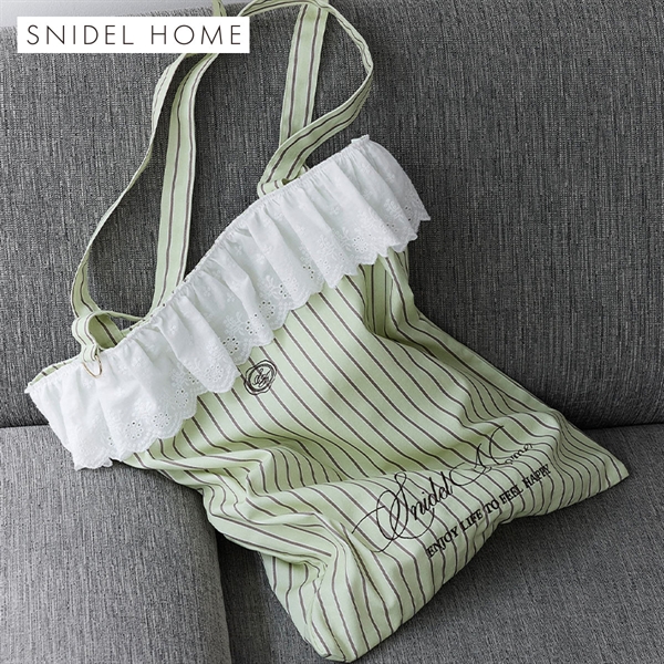 スナイデルホーム レーステープバリエカラートート SNIDEL HOME