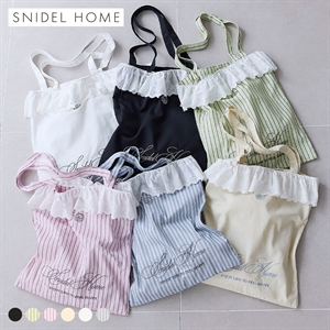 スナイデルホーム レーステープバリエカラートート SNIDEL HOME