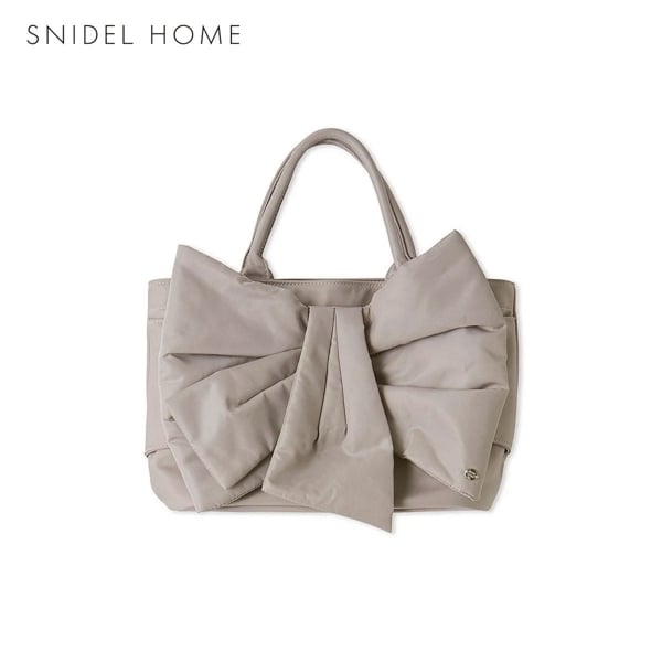 スナイデルホーム デザインリボンバッグ SNIDEL HOME