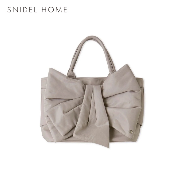 スナイデルホーム デザインリボンバッグ SNIDEL HOME