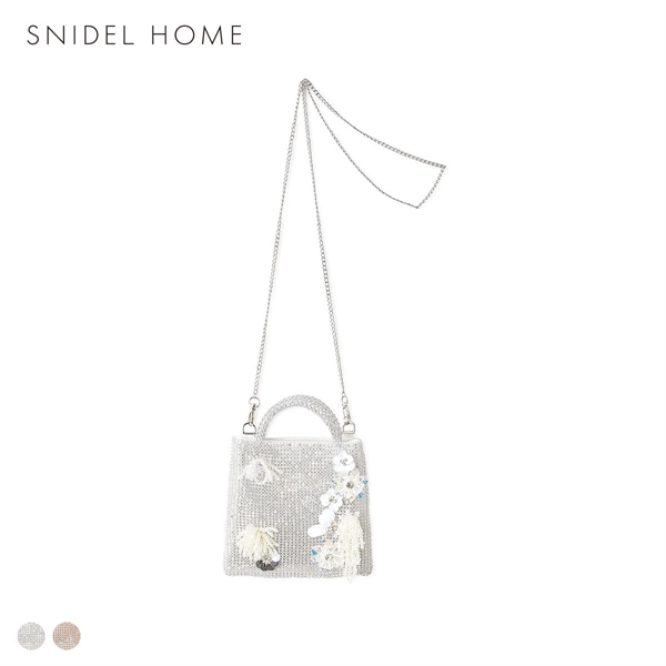 スナイデルホーム グリッターバッグ SNIDEL HOME