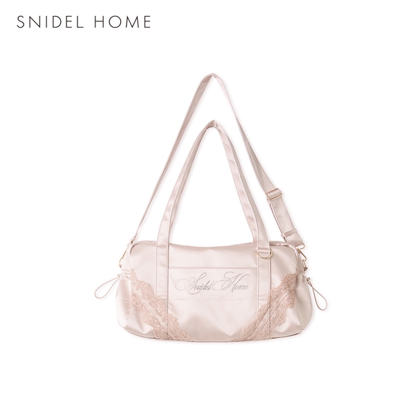 スナイデルホーム ビジューロゴキャリーオンバッグ SNIDEL HOME