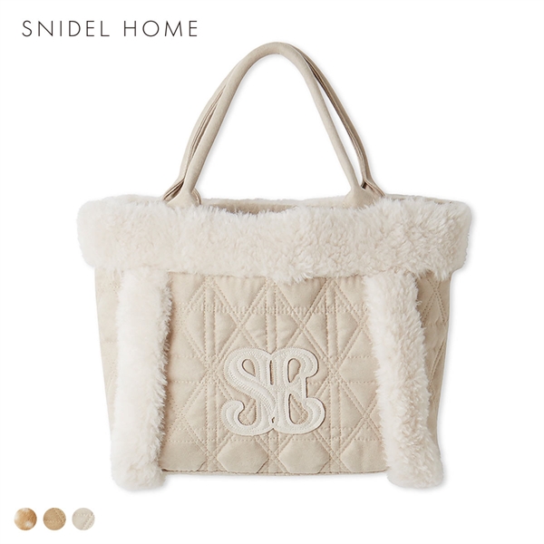 スナイデルホーム バリエーションエンブレムトートバッグ SNIDEL HOME