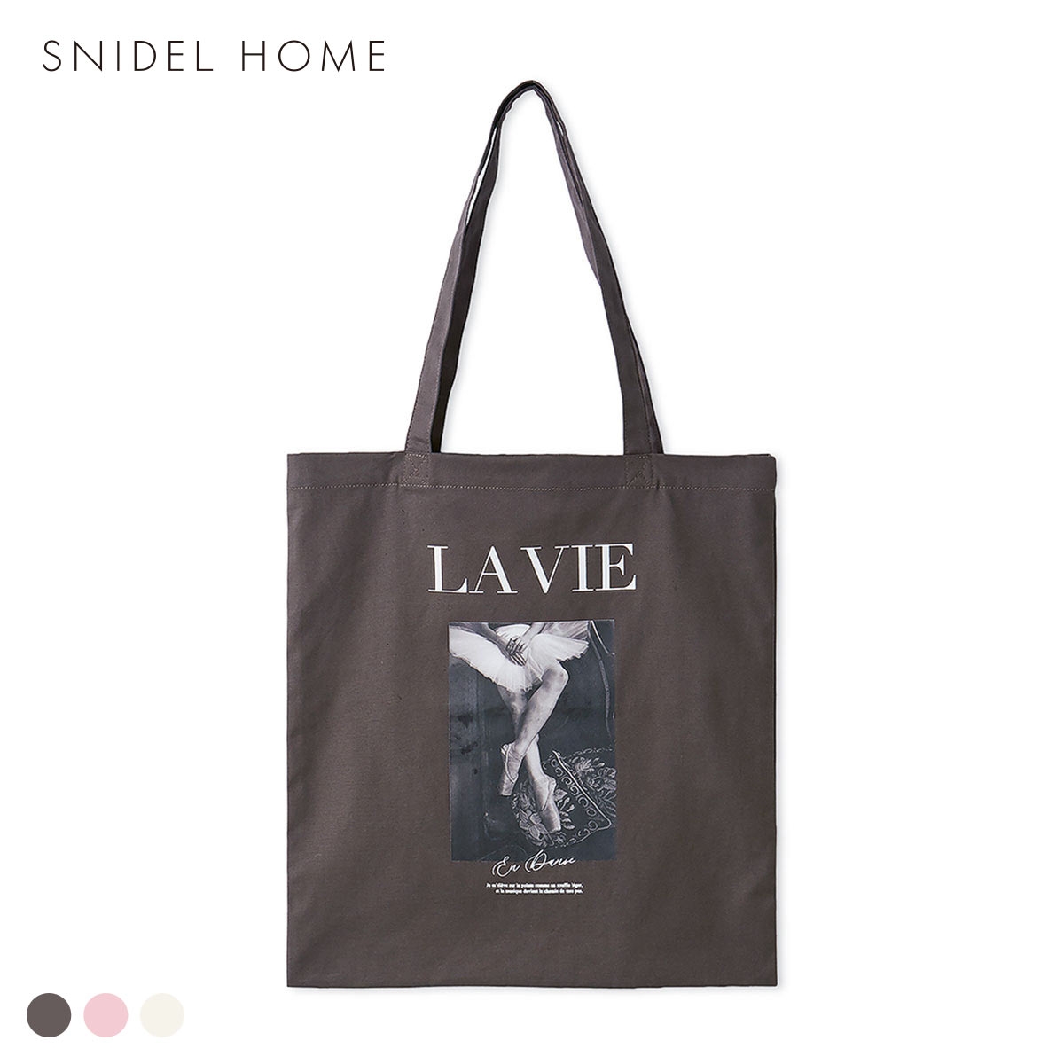 スナイデルホーム バレエフォトトートバッグ SNIDEL HOME