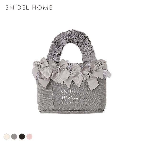 スナイデルホーム リボンバッグ SNIDEL HOME