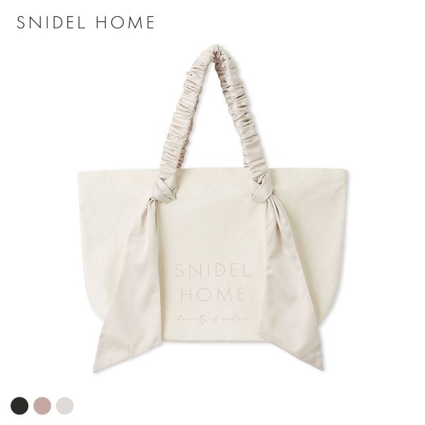 スナイデルホーム オーガニックキャンバスバック BIG SNIDEL HOME