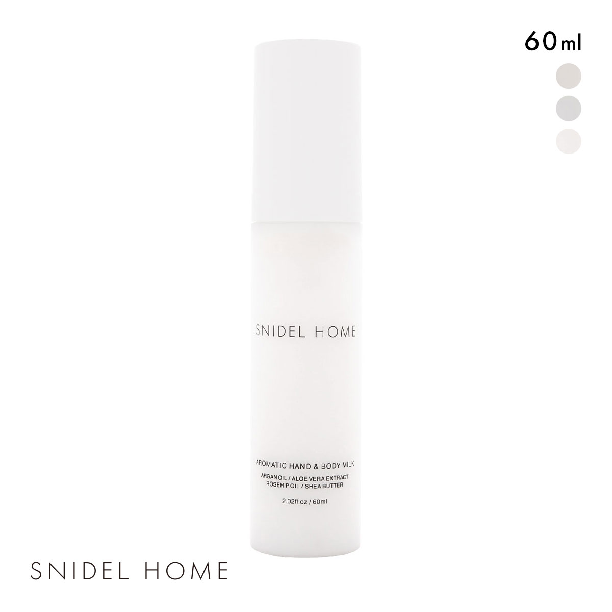 スナイデルホーム SNIDEL HOME アロマティックハンドボディミルク 60ml(SHN-シャイン-Free)