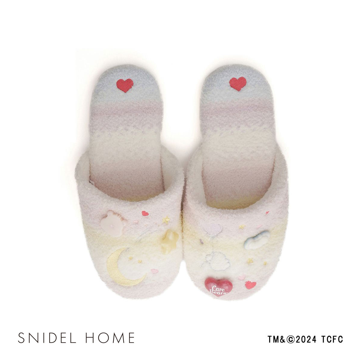 スナイデルホーム SNIDEL HOME 【ケアベア】スリッパ(RA-レインボー-Free)