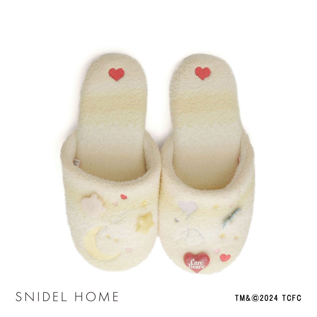 スナイデルホーム SNIDEL HOME 【ケアベア】スリッパ(OW-オフホワイト-Free)