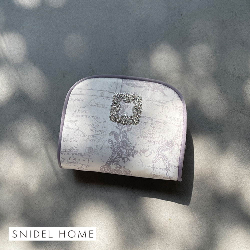 スナイデルホーム SNIDEL HOME ビジューポーチ(GY-グレー-Free)