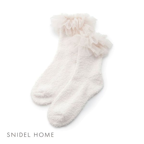 スナイデルホーム SNIDEL HOME チュールニットソックス