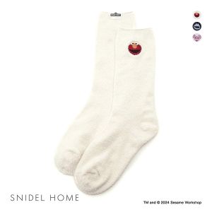 スナイデルホーム SNIDEL HOME 【SESAME STREET】【UNISEX】ワンポイントソックス パジャマ ルームウェア