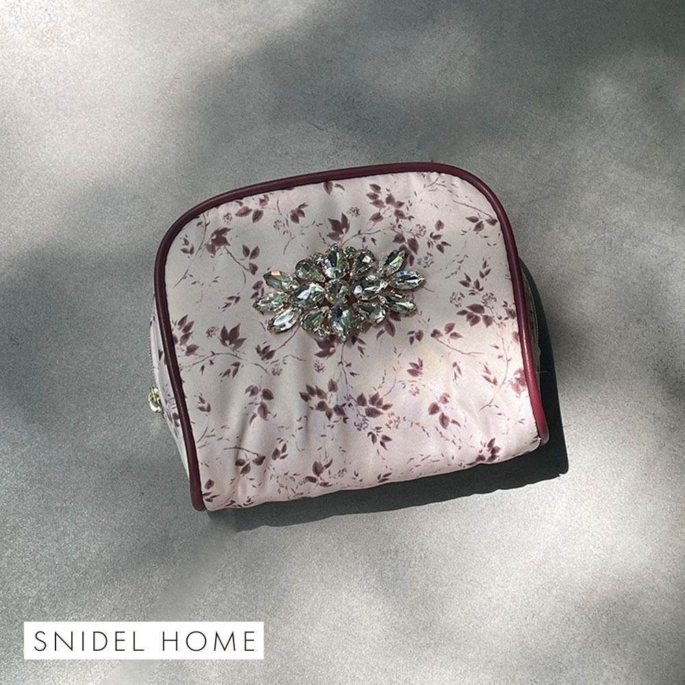 スナイデルホーム SNIDEL HOME ビジューポーチ(PI-ピンク-Free)