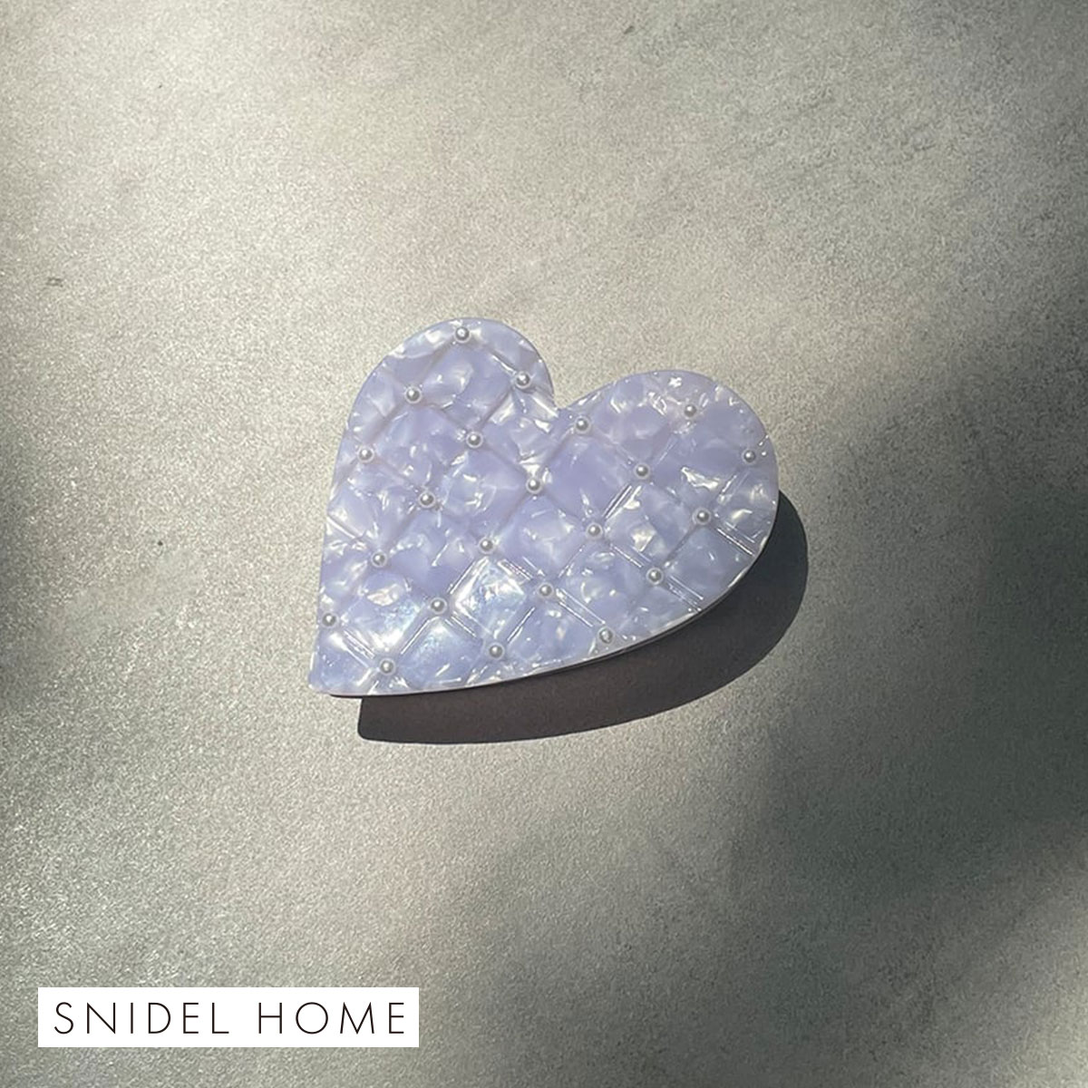 スナイデルホーム SNIDEL HOME ストーンハートバンス(LV-ラベンダー-Free)