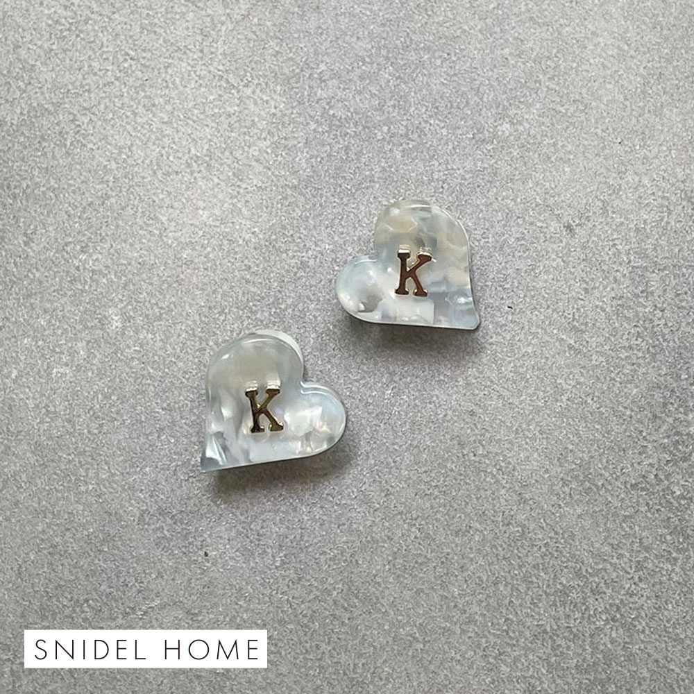 スナイデルホーム SNIDEL HOME イニシャルハートヘアクリップ(K-Free)