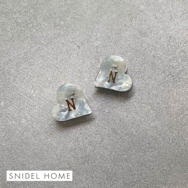 スナイデルホーム SNIDEL HOME イニシャルハートヘアクリップ