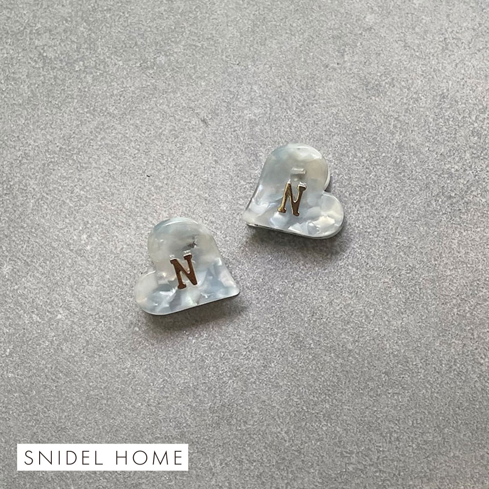 スナイデルホーム SNIDEL HOME イニシャルハートヘアクリップ(N-Free)