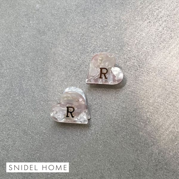 スナイデルホーム SNIDEL HOME イニシャルハートヘアクリップ