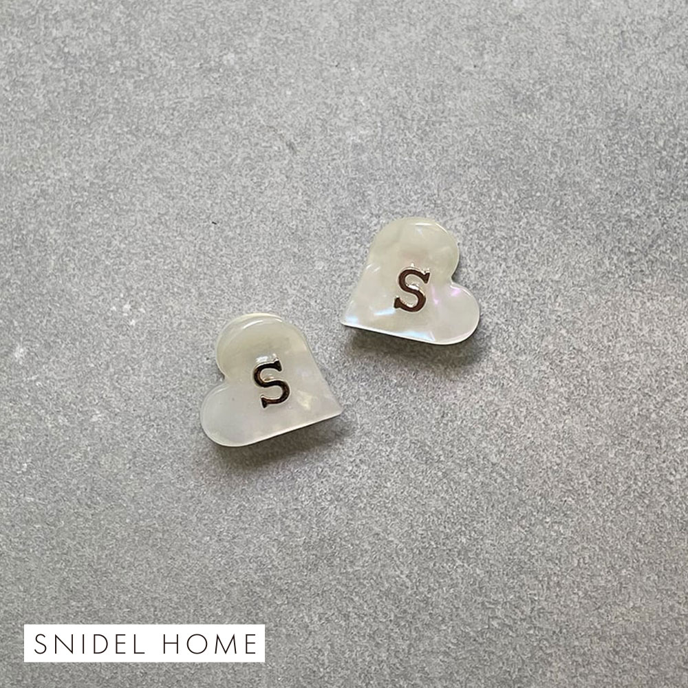 スナイデルホーム SNIDEL HOME イニシャルハートヘアクリップ(S-Free)