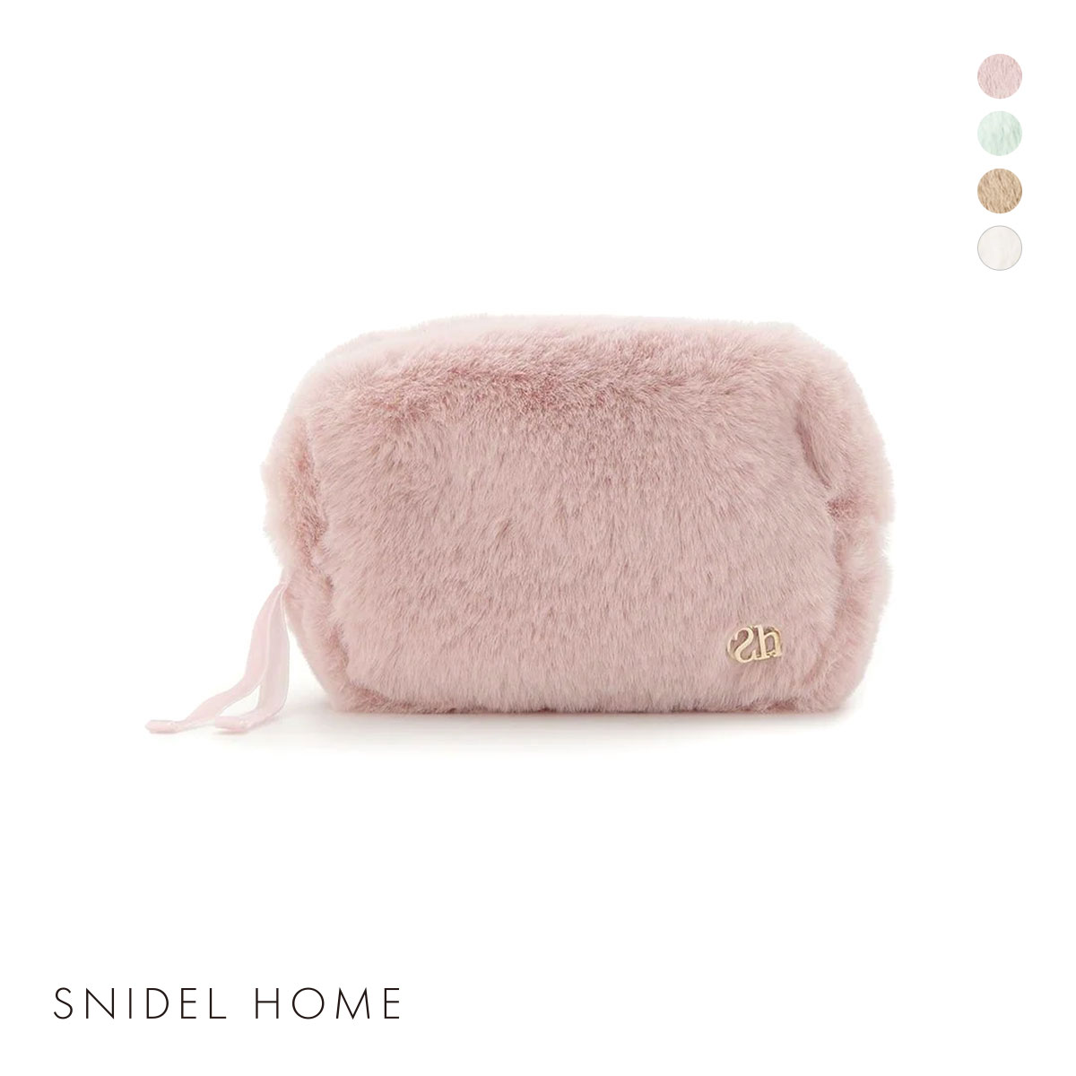 スナイデルホーム SNIDEL HOME ファーポーチ(PI-ピンク-Free)