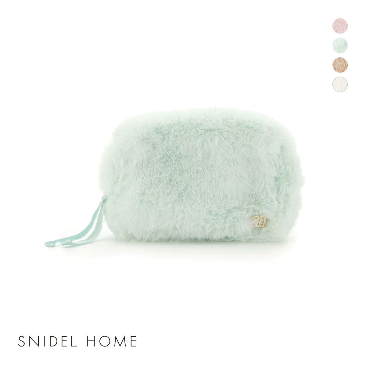 スナイデルホーム SNIDEL HOME ファーポーチ(MI-ミント-Free)