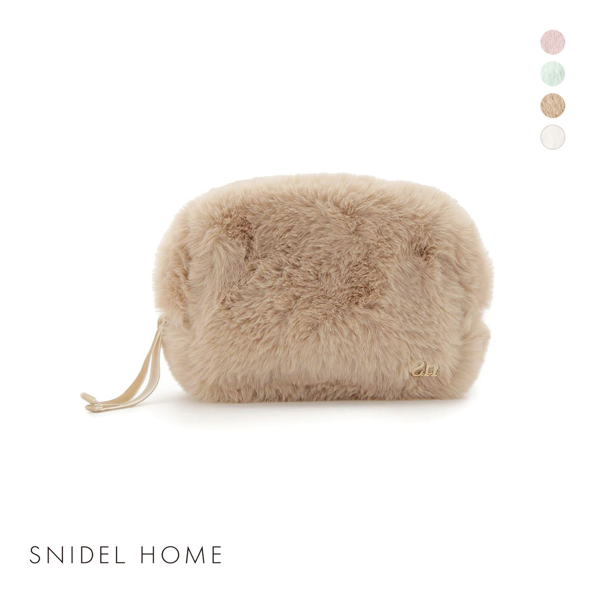 スナイデルホーム SNIDEL HOME ファーポーチ(BE-ベージュ-Free)