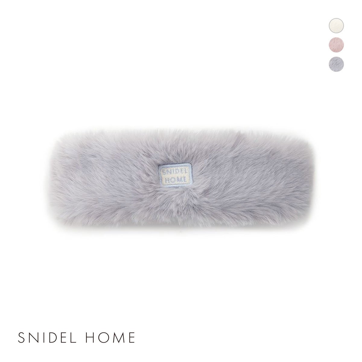 スナイデルホーム SNIDEL HOME ファーヘアターバン(BU-ブルー-Free)