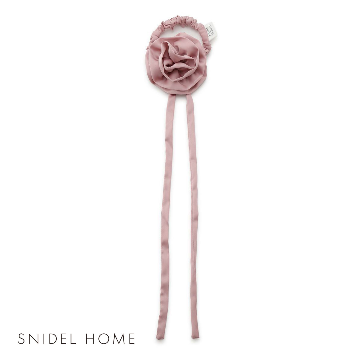 スナイデルホーム SNIDEL HOME ローズモチーフシュシュ(PB-ピンクベージュ-Free)