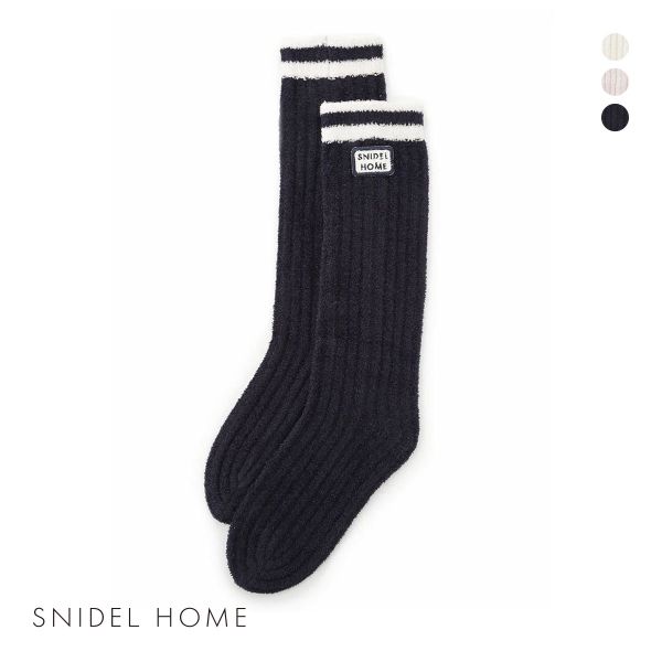 スナイデルホーム SNIDEL HOME 【MilkySmooth】ラインソックス