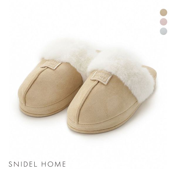 30%OFF スナイデルホーム SNIDEL HOME ムートンファースリッパ 30%OFF スナイデルホーム SNIDEL HOME ムートンファースリッパ