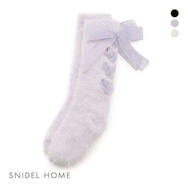 スナイデルホーム SNIDEL HOME 【Halloween】リボンソックス