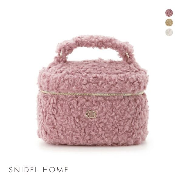 スナイデルホーム ボアバニティポーチ SNIDEL HOME