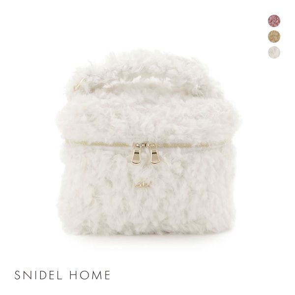 スナイデルホーム ボアバニティポーチ SNIDEL HOME
