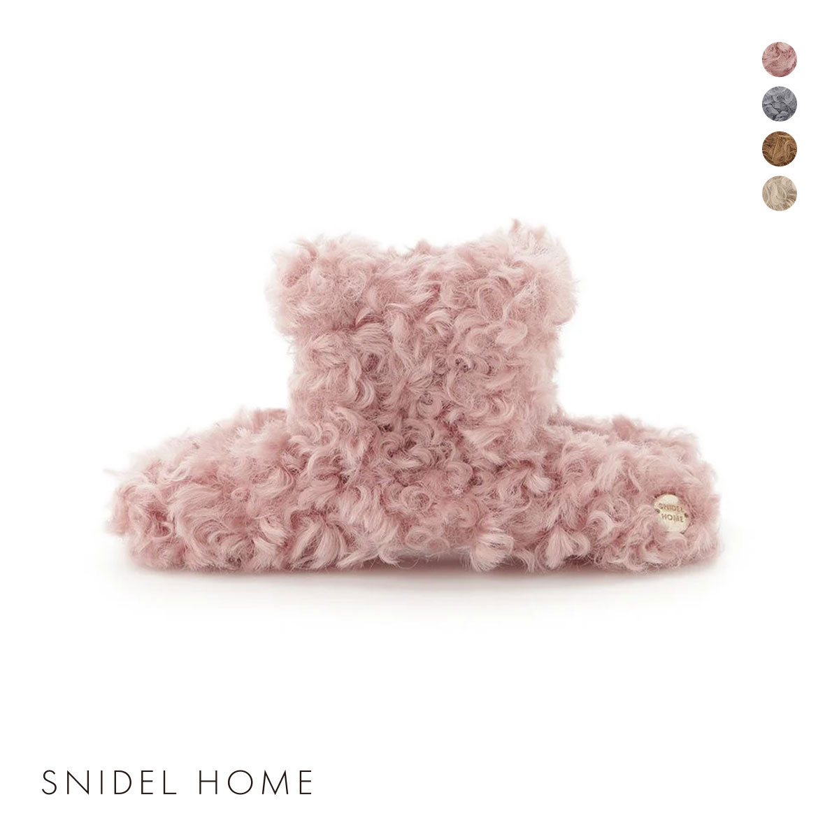 スナイデルホーム ファーベアバンスクリップ SNIDEL HOME(PI-ピンク-Free)