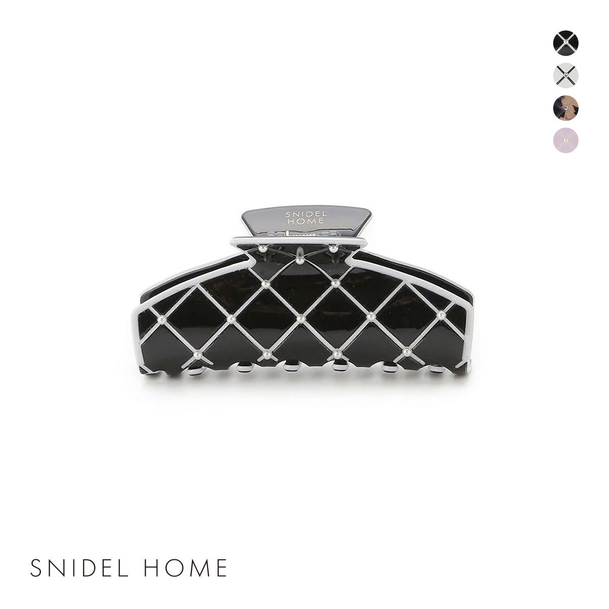 スナイデルホーム キルティングモチーフバンス SNIDEL HOME(BK-ブラック-Free)