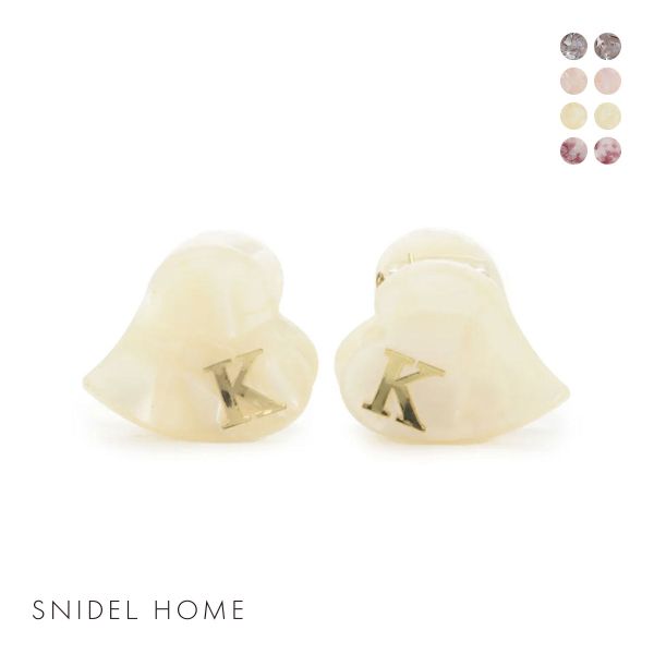 スナイデルホーム SNIDEL HOME イニシャルハートミニクリップSET