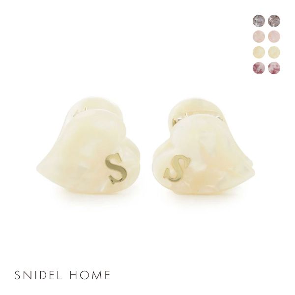 スナイデルホーム SNIDEL HOME イニシャルハートミニクリップSET