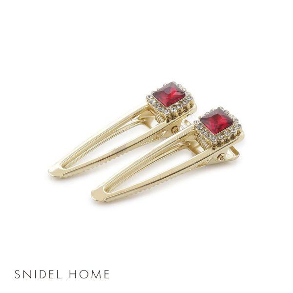 スナイデルホーム SNIDEL HOME 誕生石カラーヘアクリップ