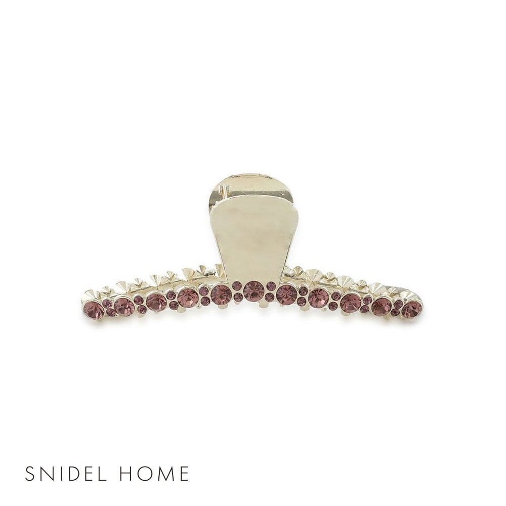 スナイデルホーム SNIDEL HOME 誕生石カラーヘアバンスクリップ(PI-ピンク-Free)
