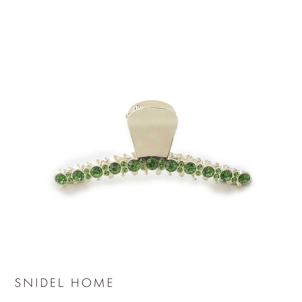 スナイデルホーム SNIDEL HOME 誕生石カラーヘアバンスクリップ(LM-ライム-Free)