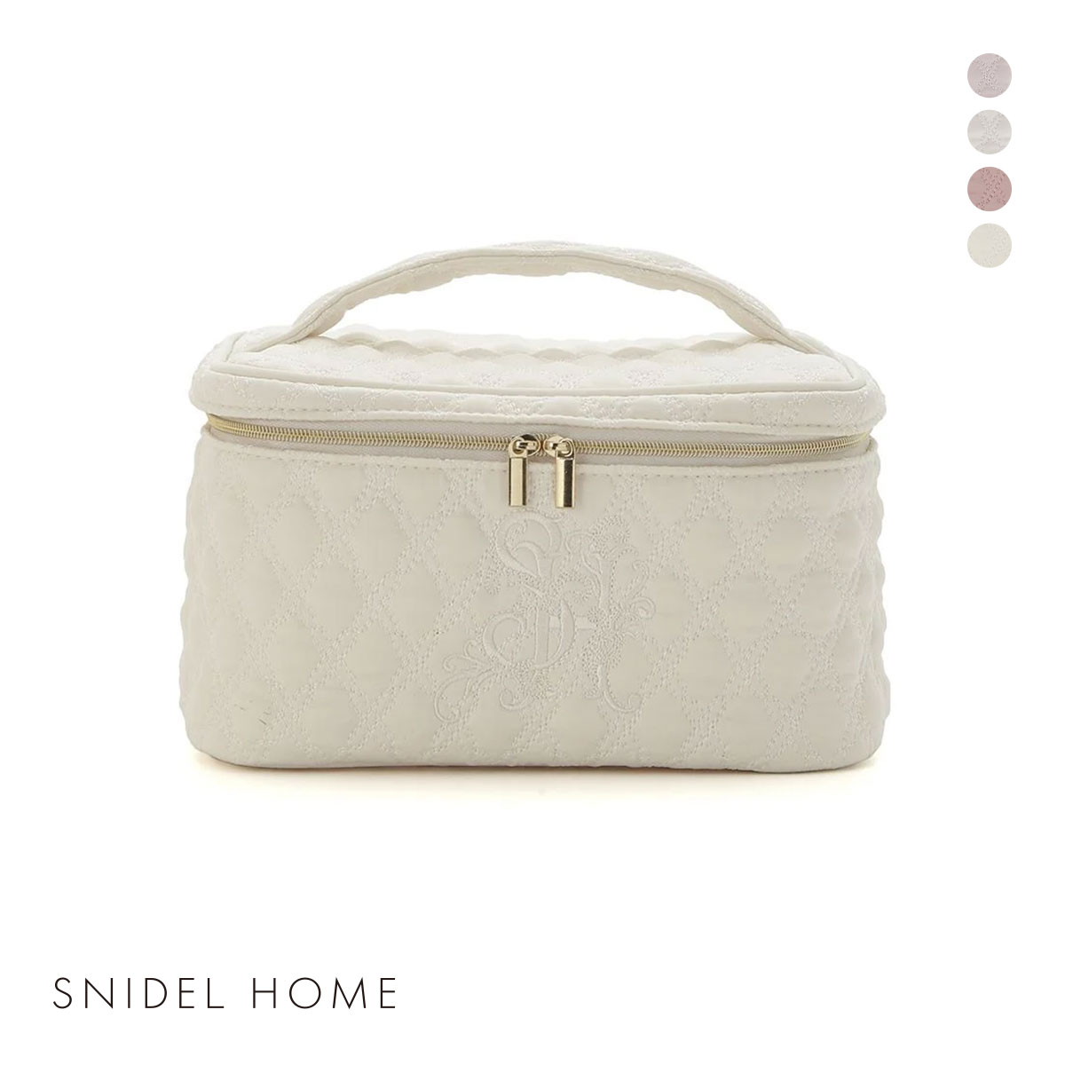 スナイデルホーム SNIDEL HOME キルティングポーチ(OW-オフホワイト-Free)