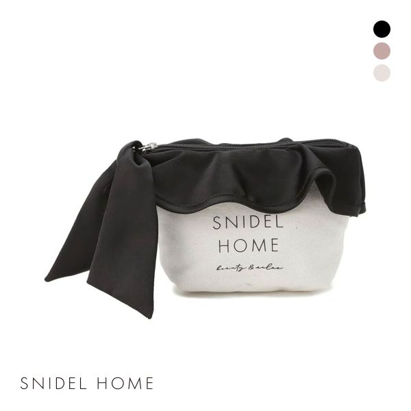 スナイデルホーム SNIDEL HOME オーガニックキャンバスポーチ