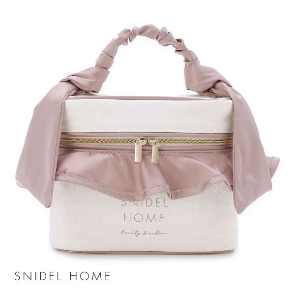 スナイデルホーム SNIDEL HOME キャンバスバニティポーチ